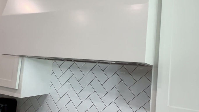 Kitchen Renovation- Custom Vent Hood